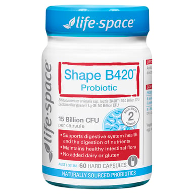 Life-Space Shape B420 Probiotic 60 capsules