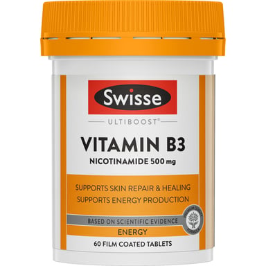 Swisse Ultiboost Vitamin B3 - 60 tablets