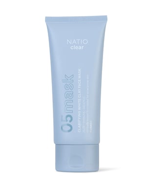 Natio Clear Clarifying White Clay Face Mask 80ml