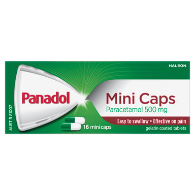 Panadol Mini 500mg - 16 capsules