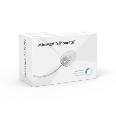 Medtronic MiniMed Silhouette Infusion Set (17mm/60cm) X 10