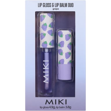 Miki Lip Duo Grape 2 piece