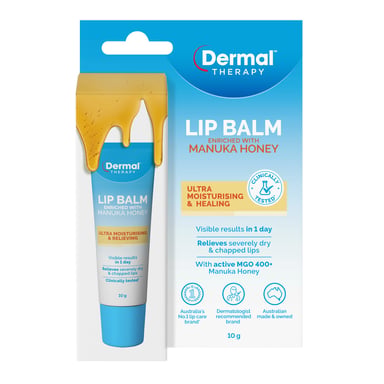 Dermal Therapy Lip Balm Manuka Honey 10g