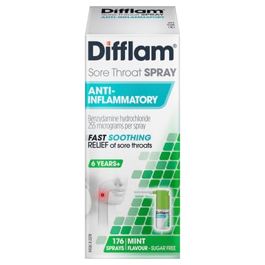 Difflam Sore Throat 176 MD Spray 30ml