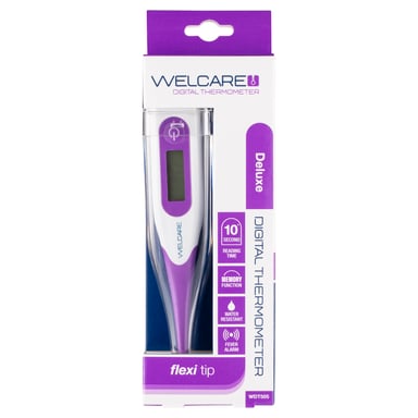 Welcare Digital Thermometer Deluxe WDT505 - 1 each