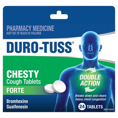 Duro-Tuss Chesty Cough Forte Non-Drowsy 24 tablets