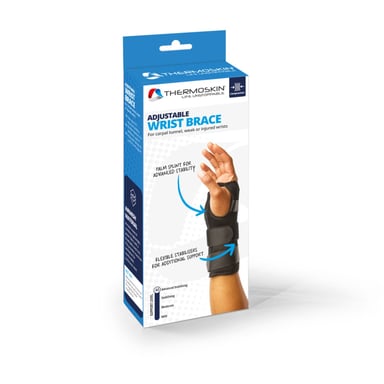 Thermoskin Adjustable Wrist Brace Right 1 each