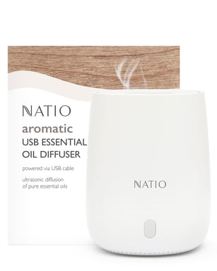 Natio Aromatic Usb Essential Oil Diffuser 1 each
