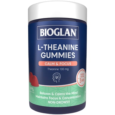 Bioglan L-Theanine Gummies 75 pastilles