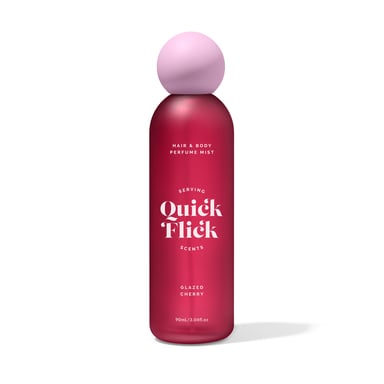 The Quick Flick Serving Scents Hair And Body Mist Glazed Cherry 90ml