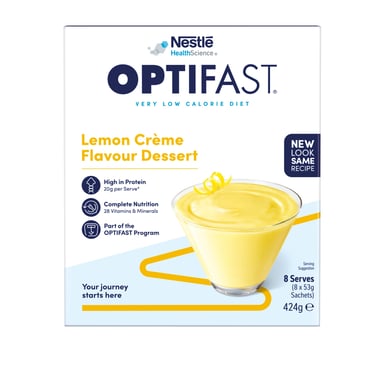 Optifast VLCD Dessert Lemon Creme - 8 pack