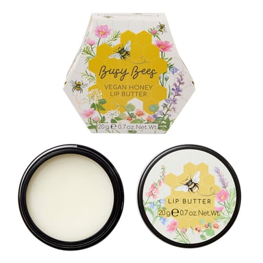 Heathcote & Ivory Busy Bees Vegan Honey Lip Butter 20g