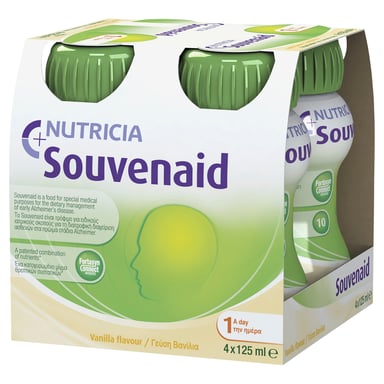 Souvenaid Vanilla 125ml - 4 pack