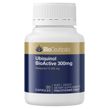 BioCeuticals Ubiquinol BioActive 300mg - 30 capsules