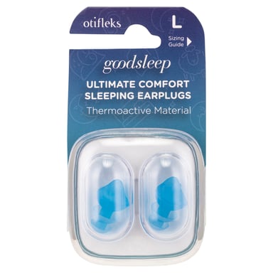 Otifleks Invisible Good Sleep Earplugs Large 1 pair