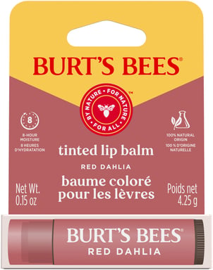 Burt's Bees Lip Balm Tinted Red Dahlia Carded 4.25g