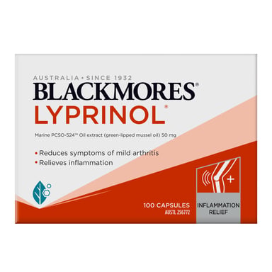Blackmores Lyprinol 100 capsules