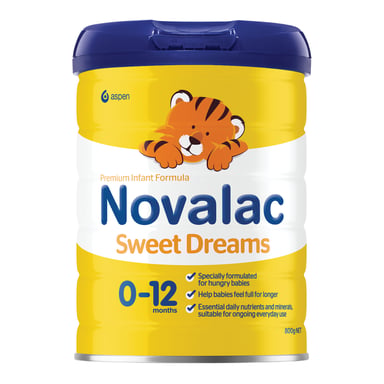 Novalac Infant Formula Sweet Dreams 0-12 Months 800g
