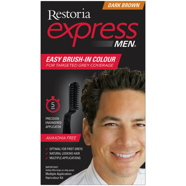 Restoria Express For Men Dark Brown 1 pack