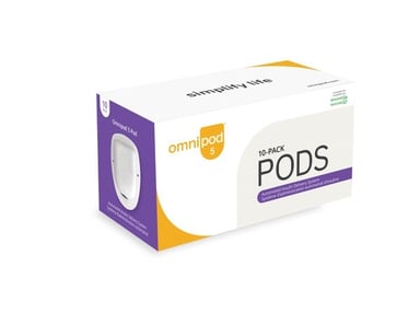 Omnipod 5 Pod G6/Libre 2 Plus 10 pack