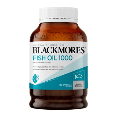 Blackmores Fish Oil 1000 - 400 capsules
