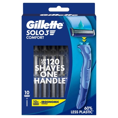 Gillette Solo3 Els H + 10 - 1 pack