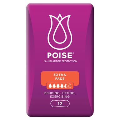 Poise Pads Extra 12 pack