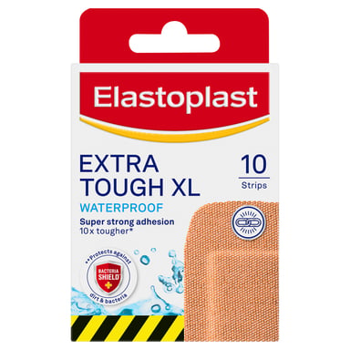 Elastoplast Heavy Fabric Waterproof XL Strips 10 pack