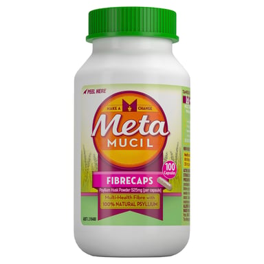 Metamucil Fibre Supplement 100 capsules