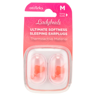Otifleks Ladybuds Womens Earplugs Medium 1 pair