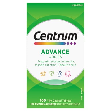 Centrum Advance Multivitamin 100 tablets