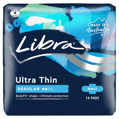 Libra Ultra Thin Wings Regular 14 pack