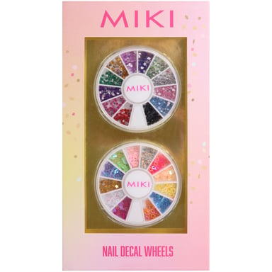 Miki Nail Decal Wheel Set 2 piece
