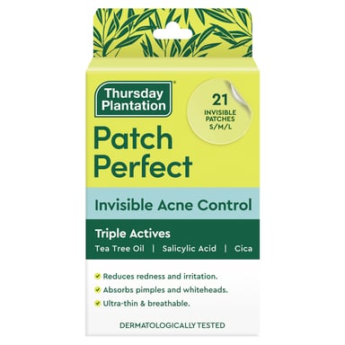 Thursday Plantation Patch Perfect Invisible Acne Control 21 patches