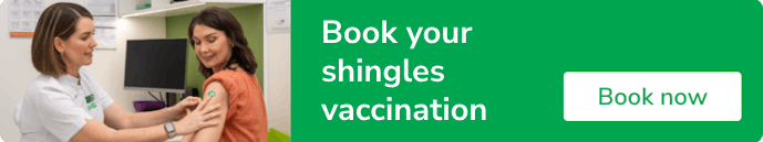 Book your shingles vaccination now