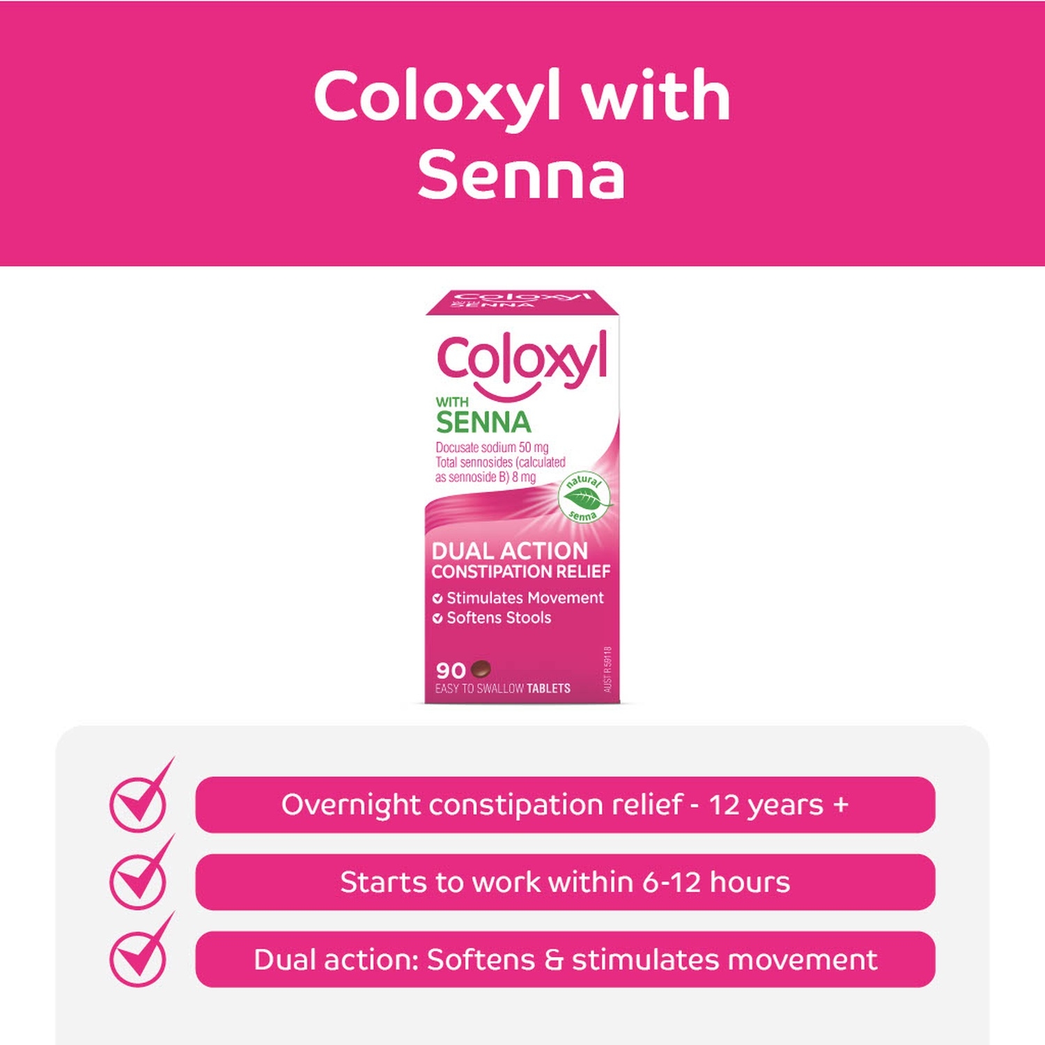 Coloxyl & Senna 90 tablets - Image 11