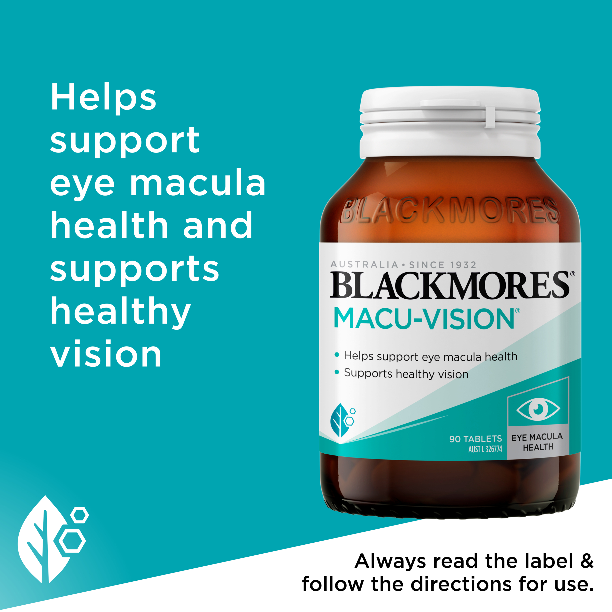 Blackmores Macu-Vision 90 tablets - Image 6