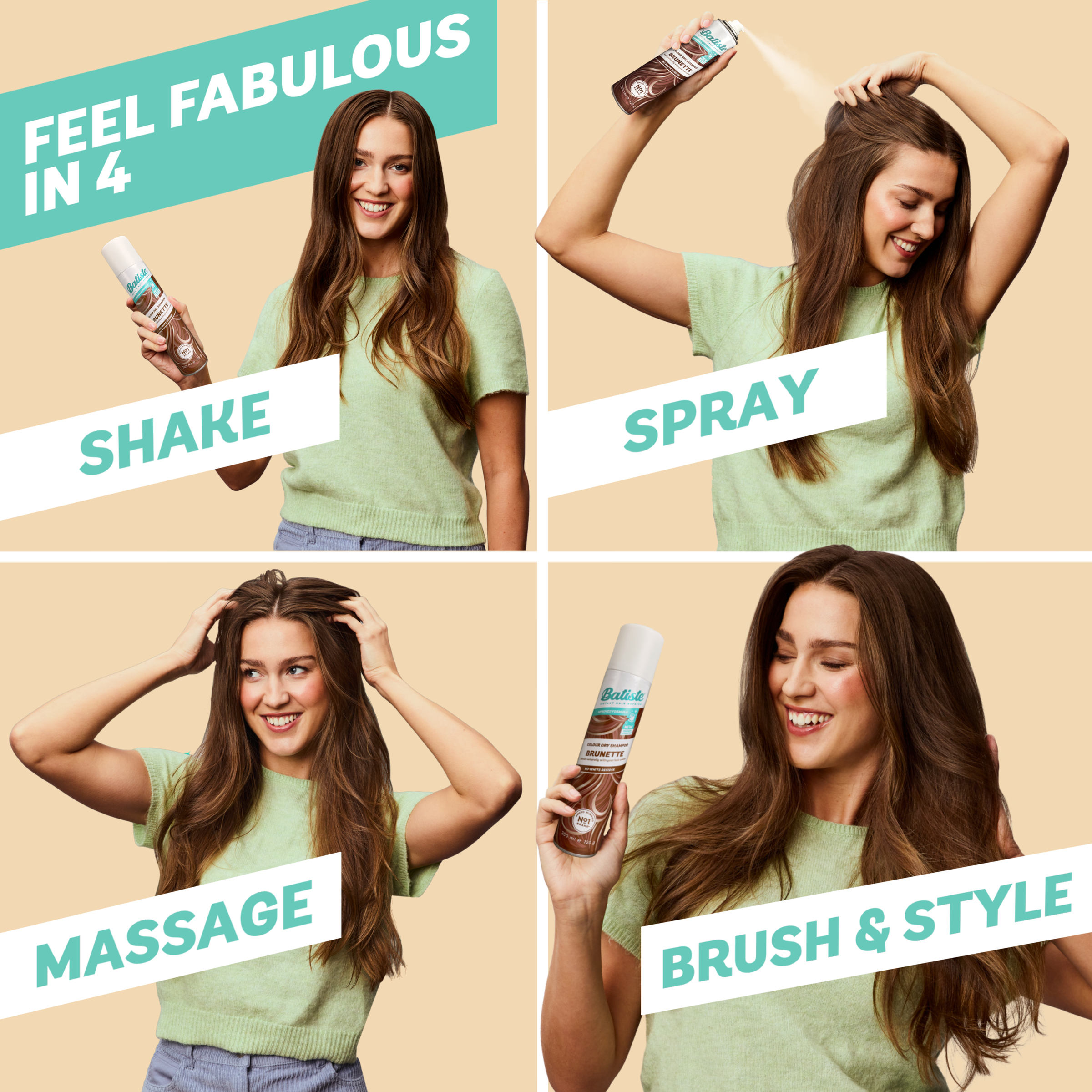 Batiste Dry Shampoo Medium & Brunette 200ml - Image 6