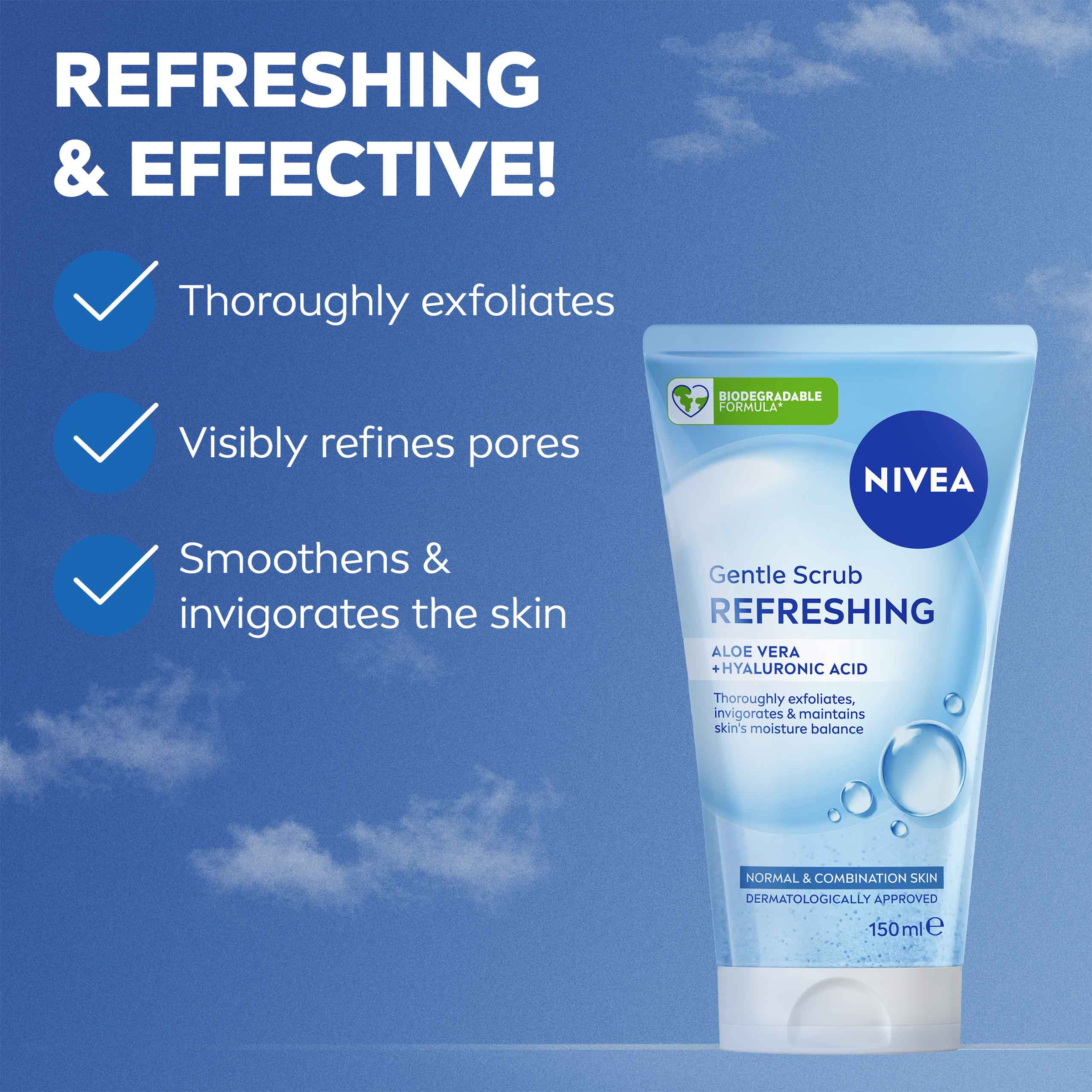 Nivea Daily Essentials Exfoliating Scrub Gentle 150ml - Image 4