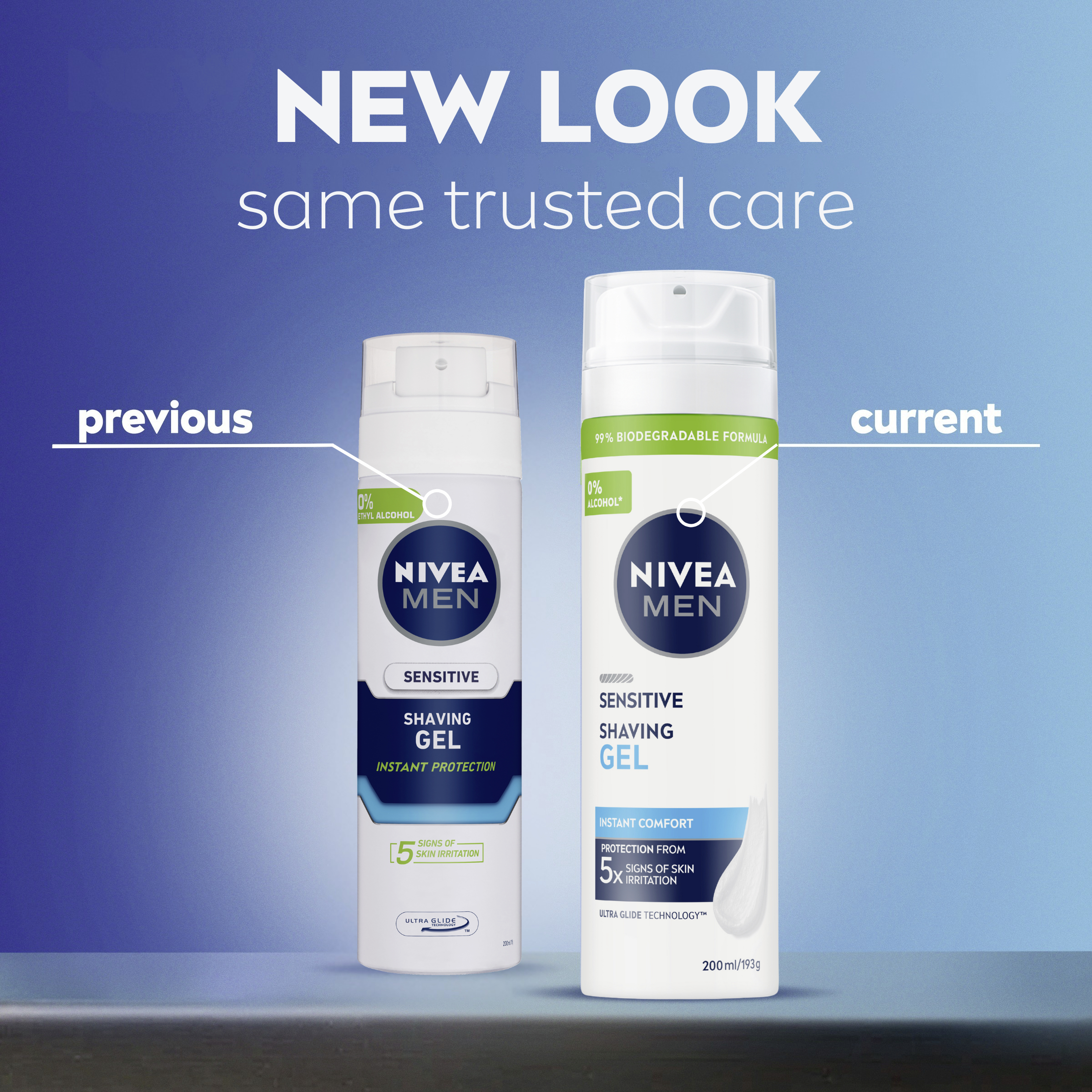 Nivea Men Sensitive Shaving Gel 200ml - Image 5