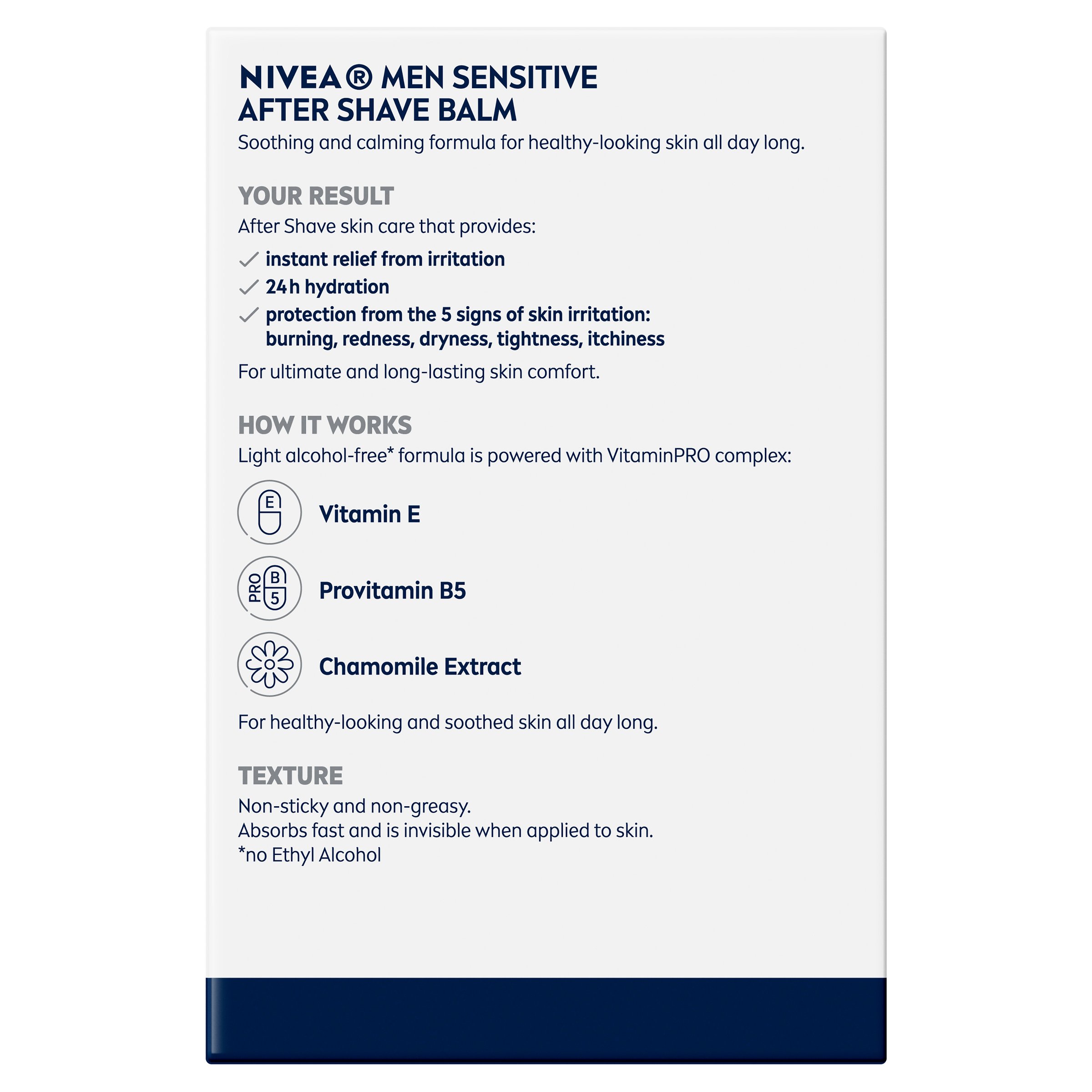 Nivea Men Sensitive After Shave Balm 100ml - Image 2