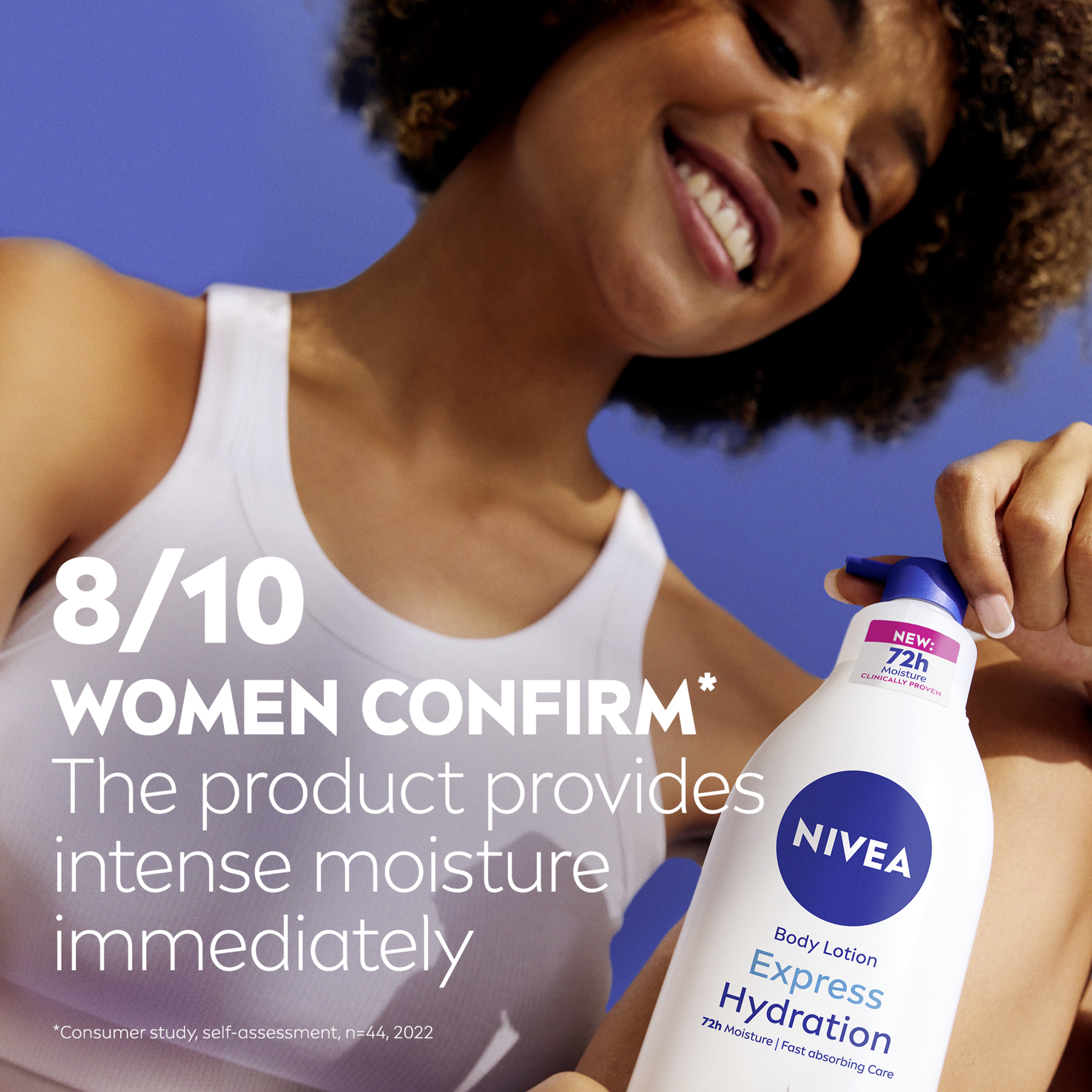 Nivea Express Hydration Body Lotion Pump 400ml - Image 3
