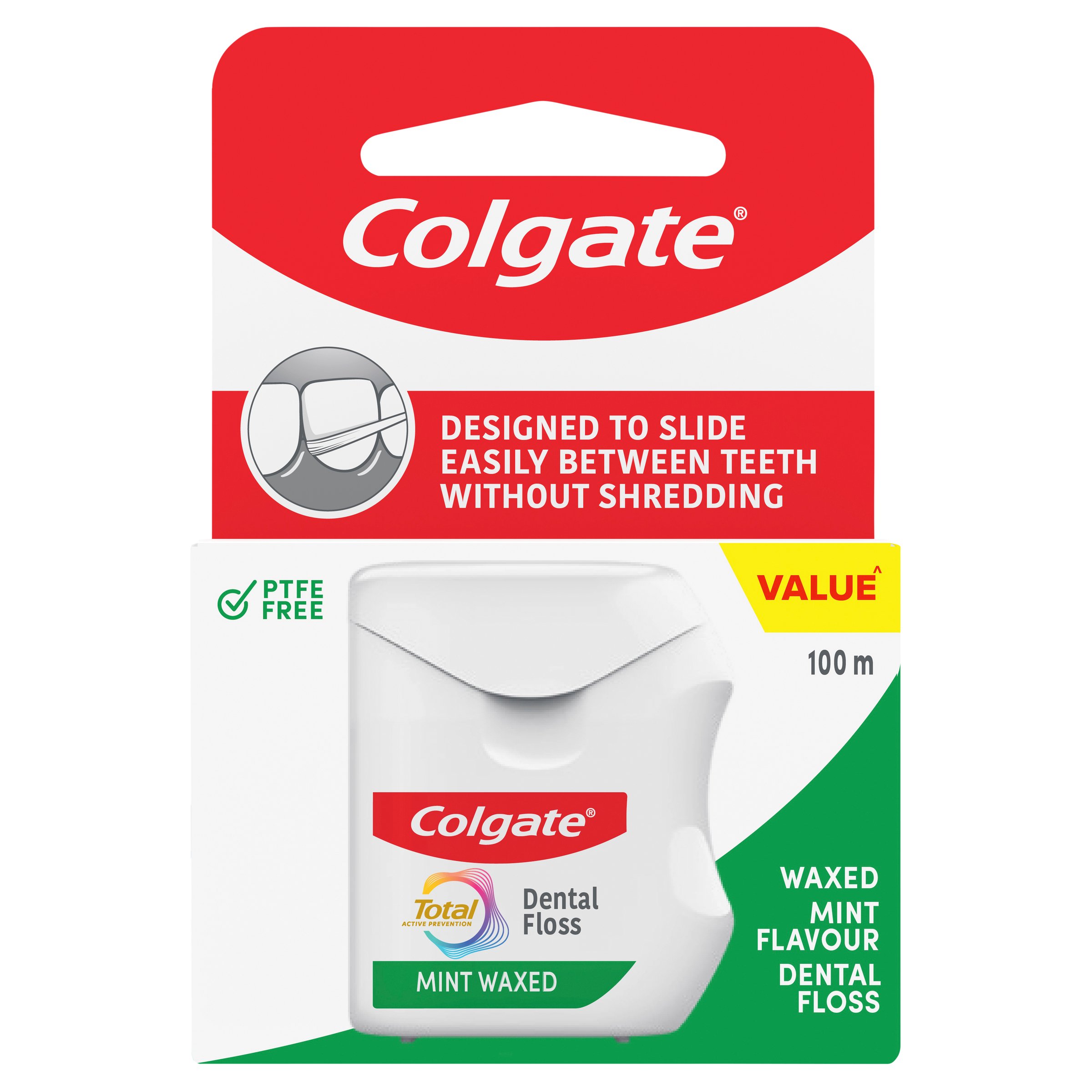 Colgate Dental Ribbon Total Mint 100m - Image 1