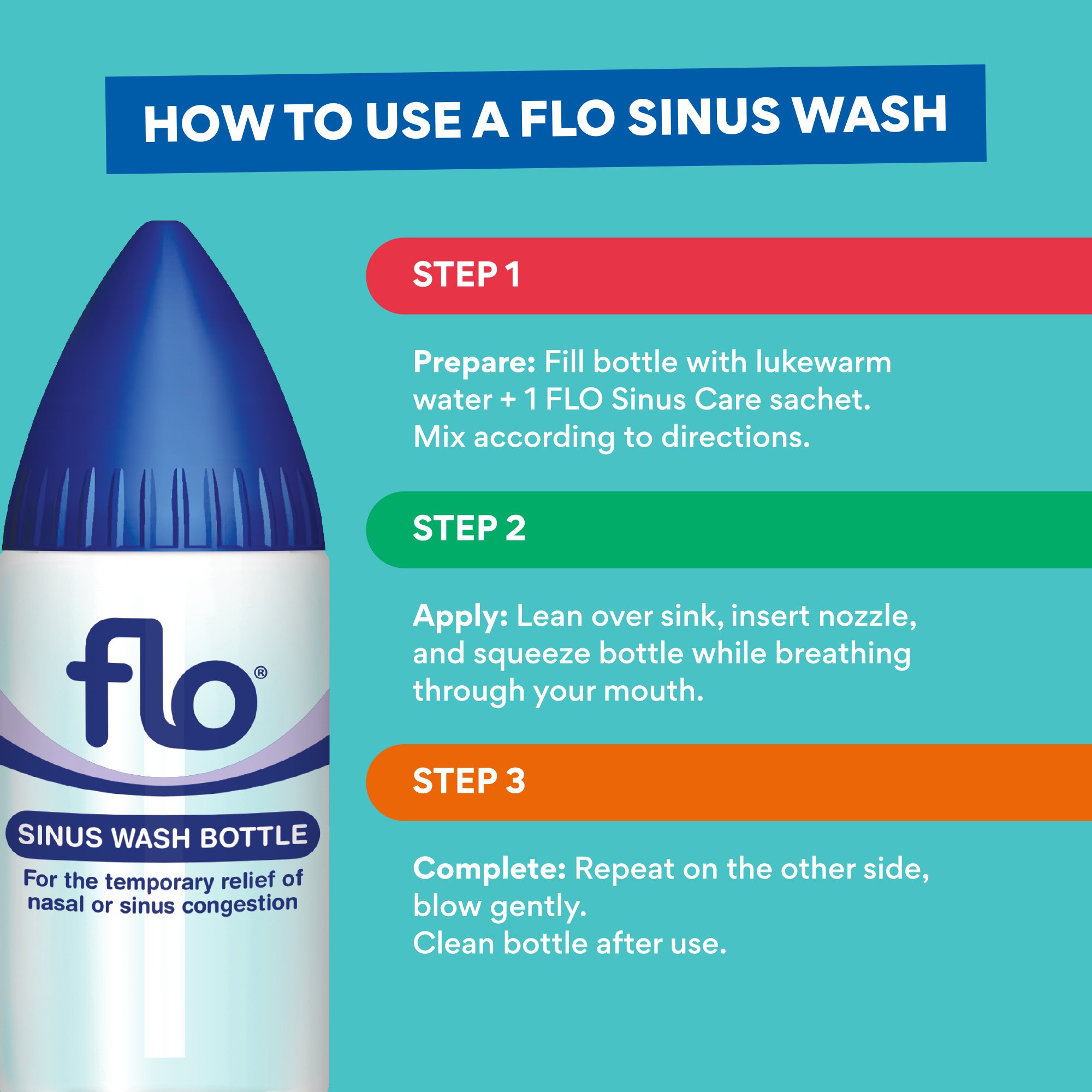 FLO Sinus Care Starter Kit 12 sachets - Image 11