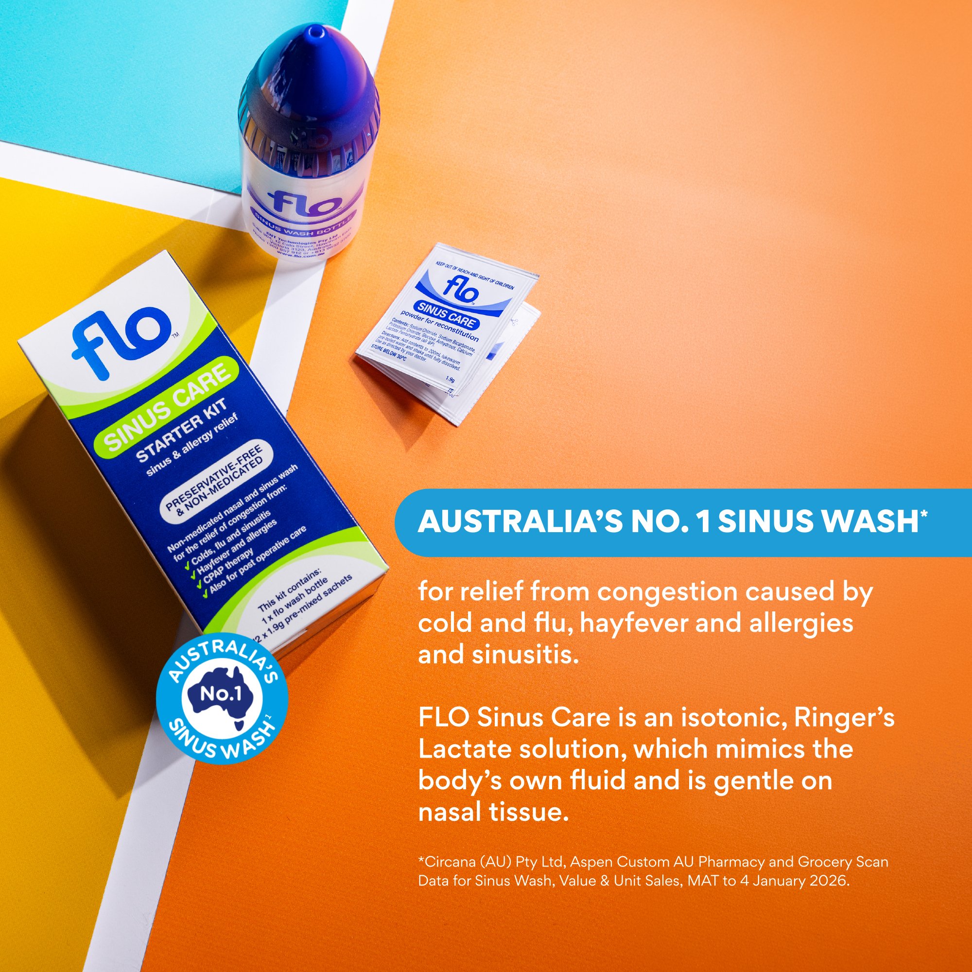 FLO Sinus Care Starter Kit 12 sachets - Image 9