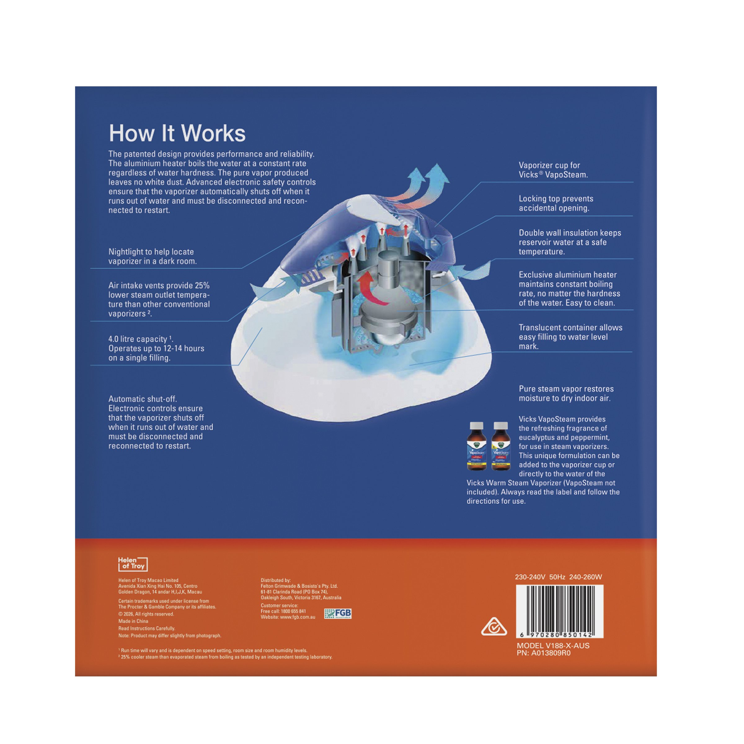 Vicks WarmSteam Vaporizer 1 each - Image 2