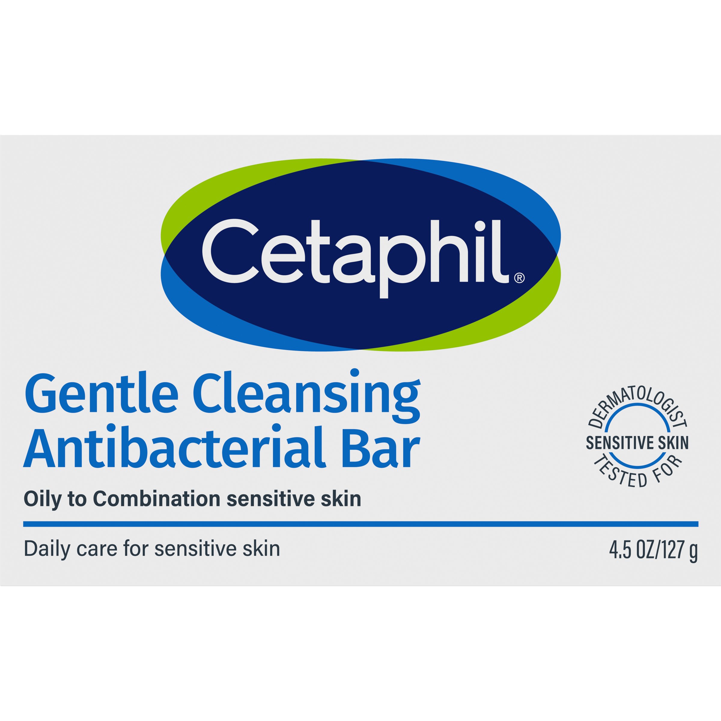 Cetaphil Gentle Cleansing Antibacterial Bar 127g - Image 2