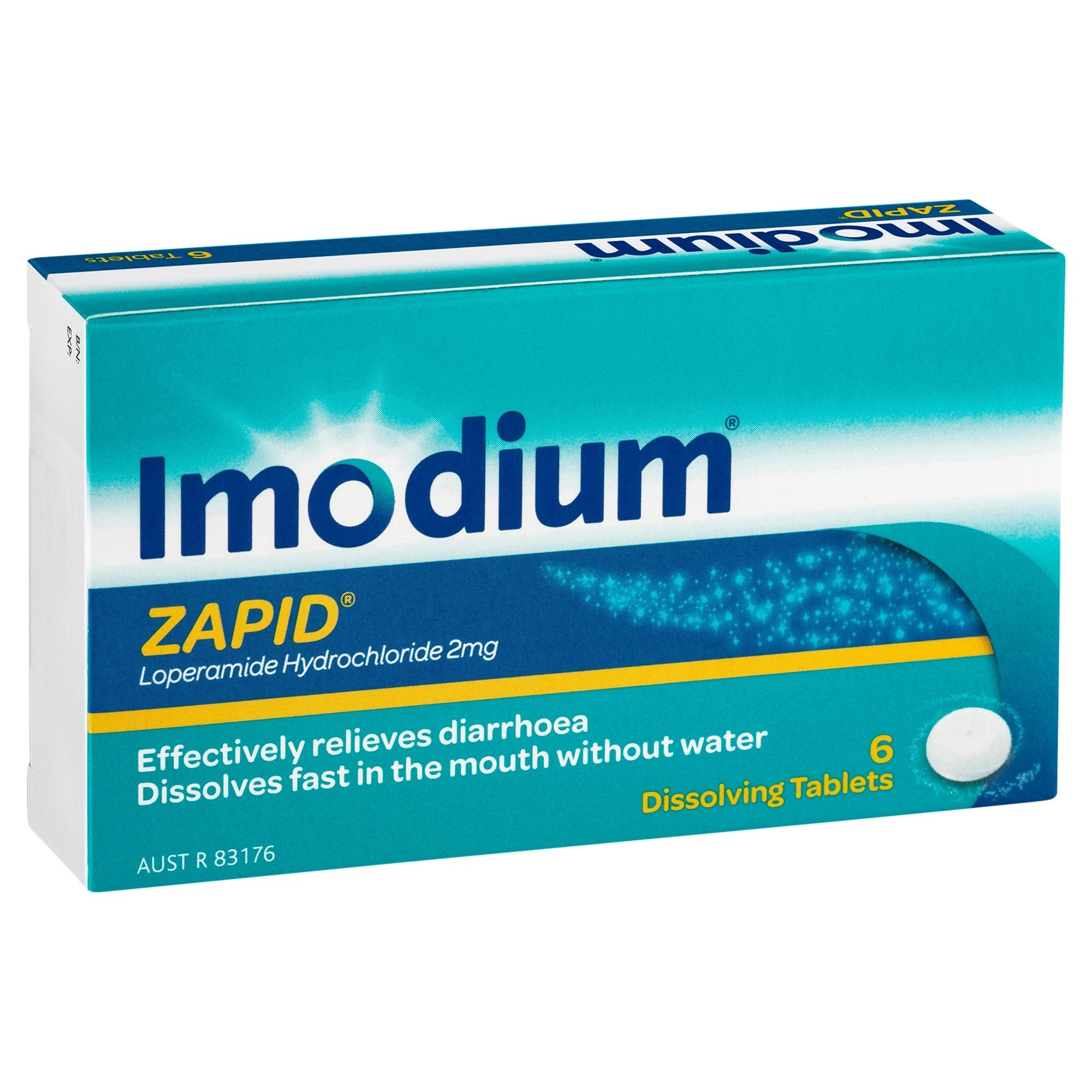 Imodium Zapid 2mg - 6 tablets - Image 4