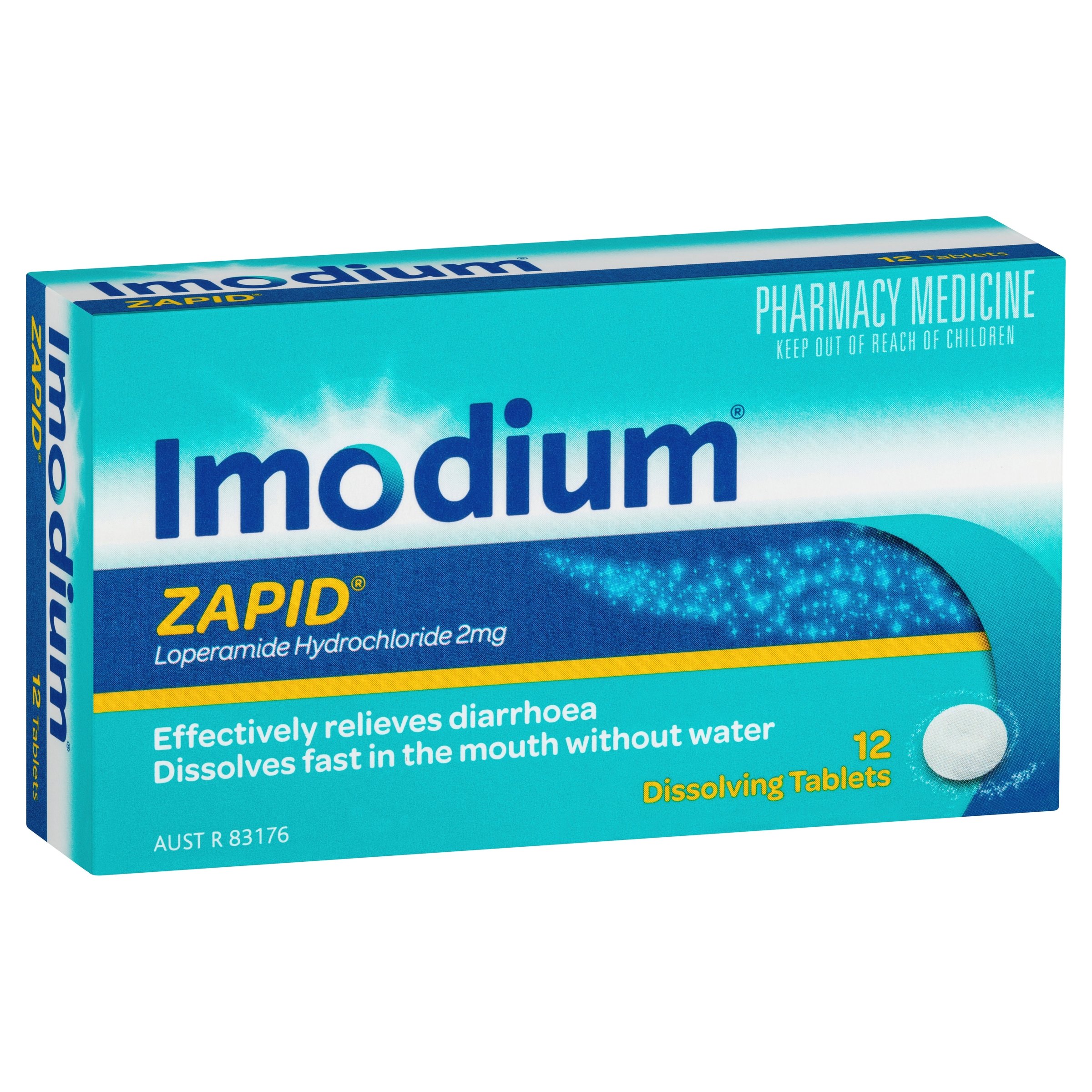 Imodium Zapid 2mg - 12 tablets - Image 3
