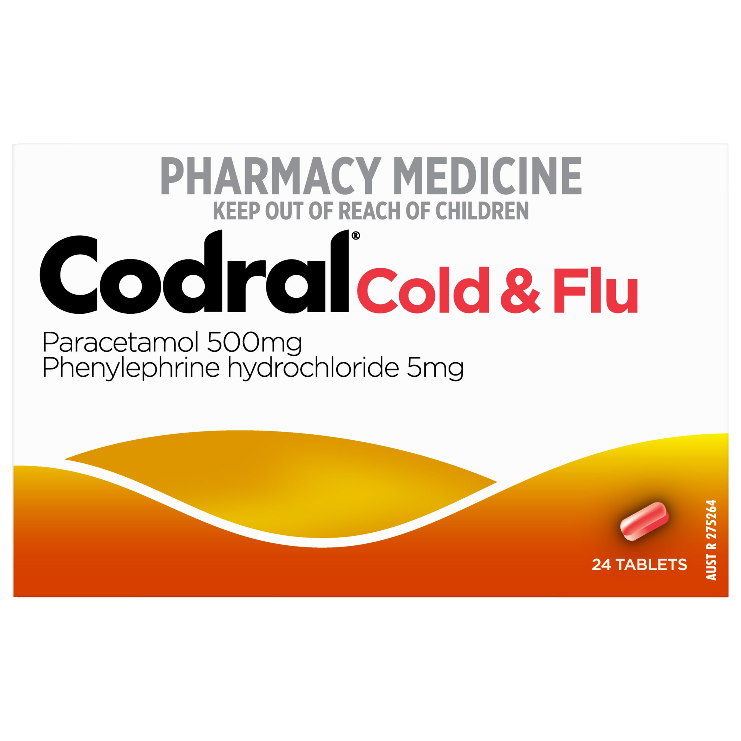 Codral PE Cold & Flu 24 tablets - Image 1